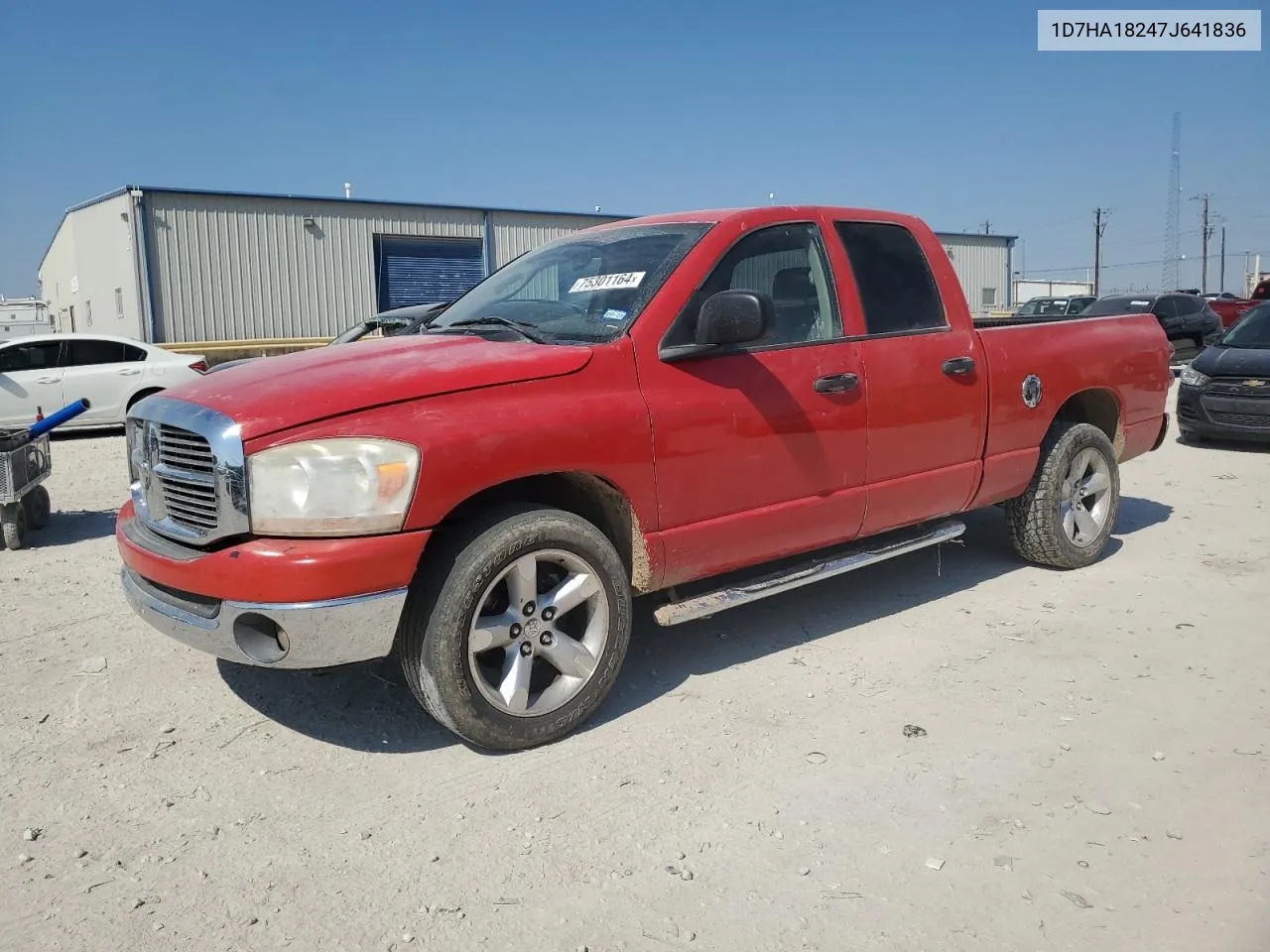 2007 Dodge Ram 1500 St VIN: 1D7HA18247J641836 Lot: 75301164