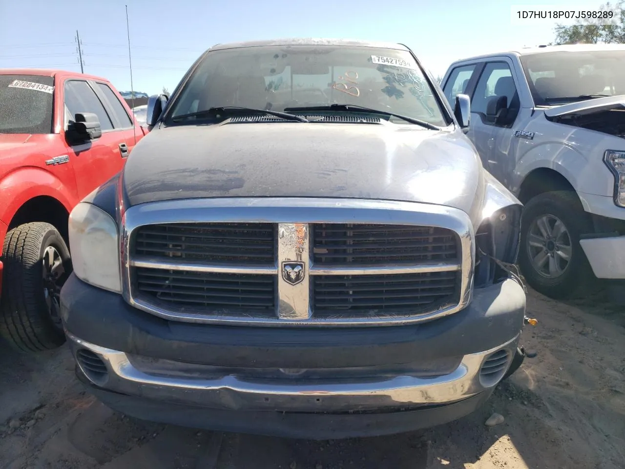 2007 Dodge Ram 1500 St VIN: 1D7HU18P07J598289 Lot: 75427594