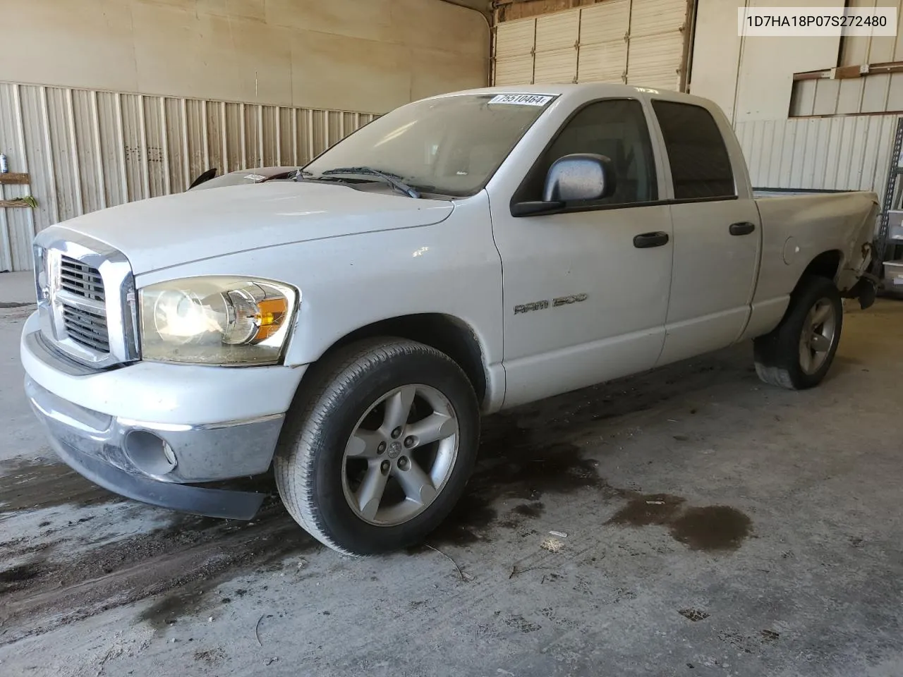 2007 Dodge Ram 1500 St VIN: 1D7HA18P07S272480 Lot: 75510464