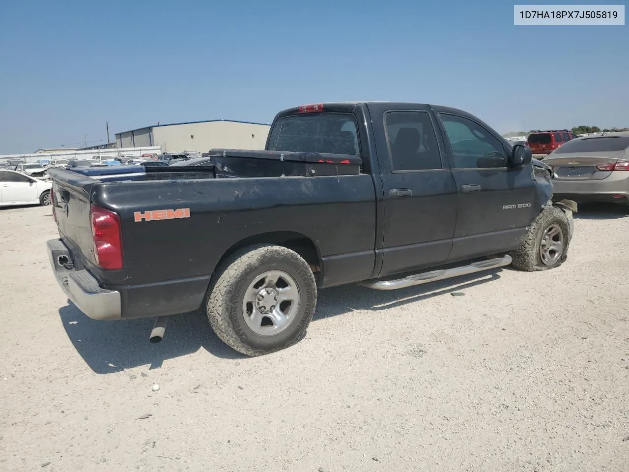 2007 Dodge Ram 1500 St VIN: 1D7HA18PX7J505819 Lot: 75551074