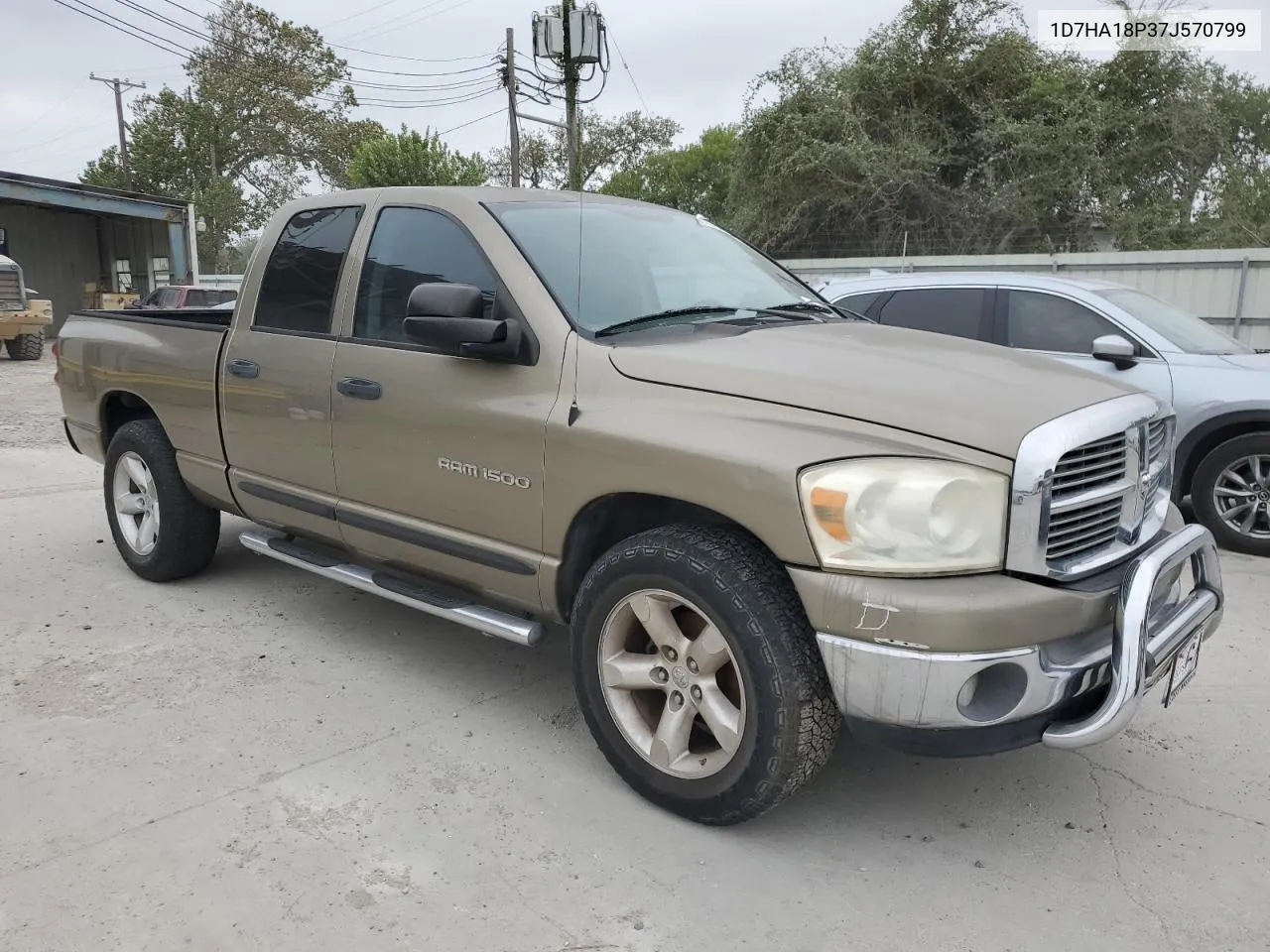 2007 Dodge Ram 1500 St VIN: 1D7HA18P37J570799 Lot: 75761654