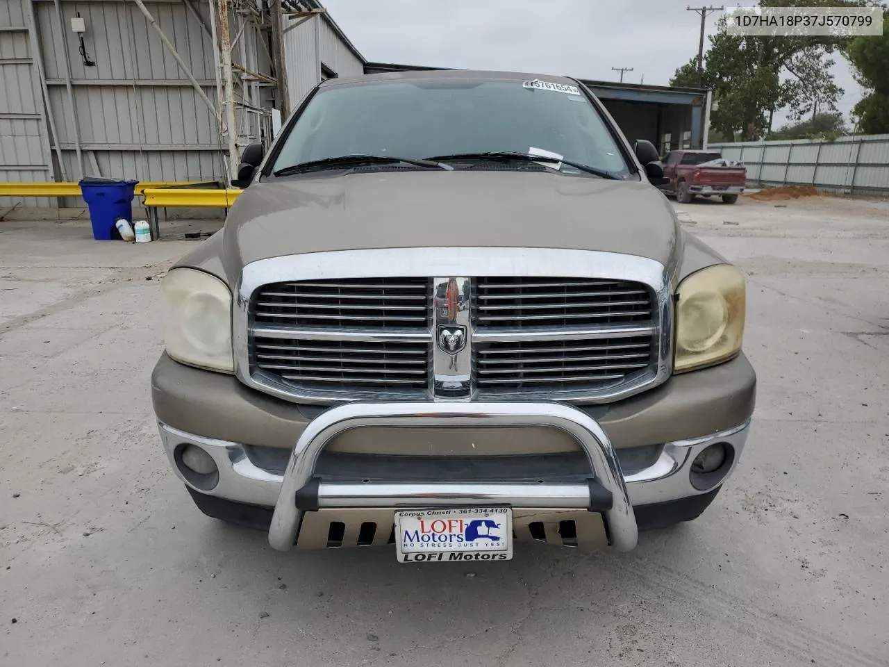 2007 Dodge Ram 1500 St VIN: 1D7HA18P37J570799 Lot: 75761654