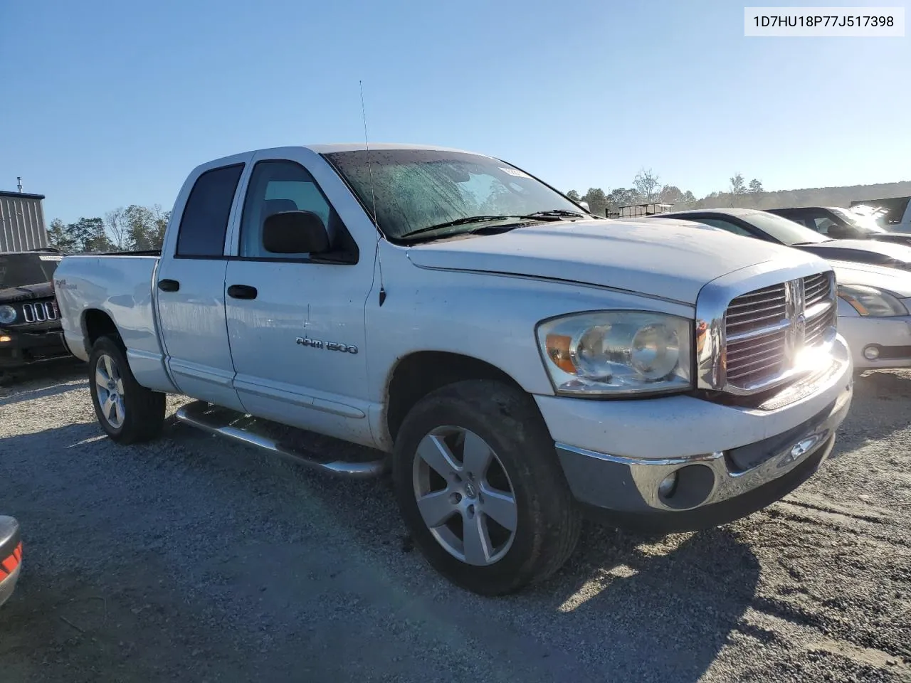 2007 Dodge Ram 1500 St VIN: 1D7HU18P77J517398 Lot: 75881114