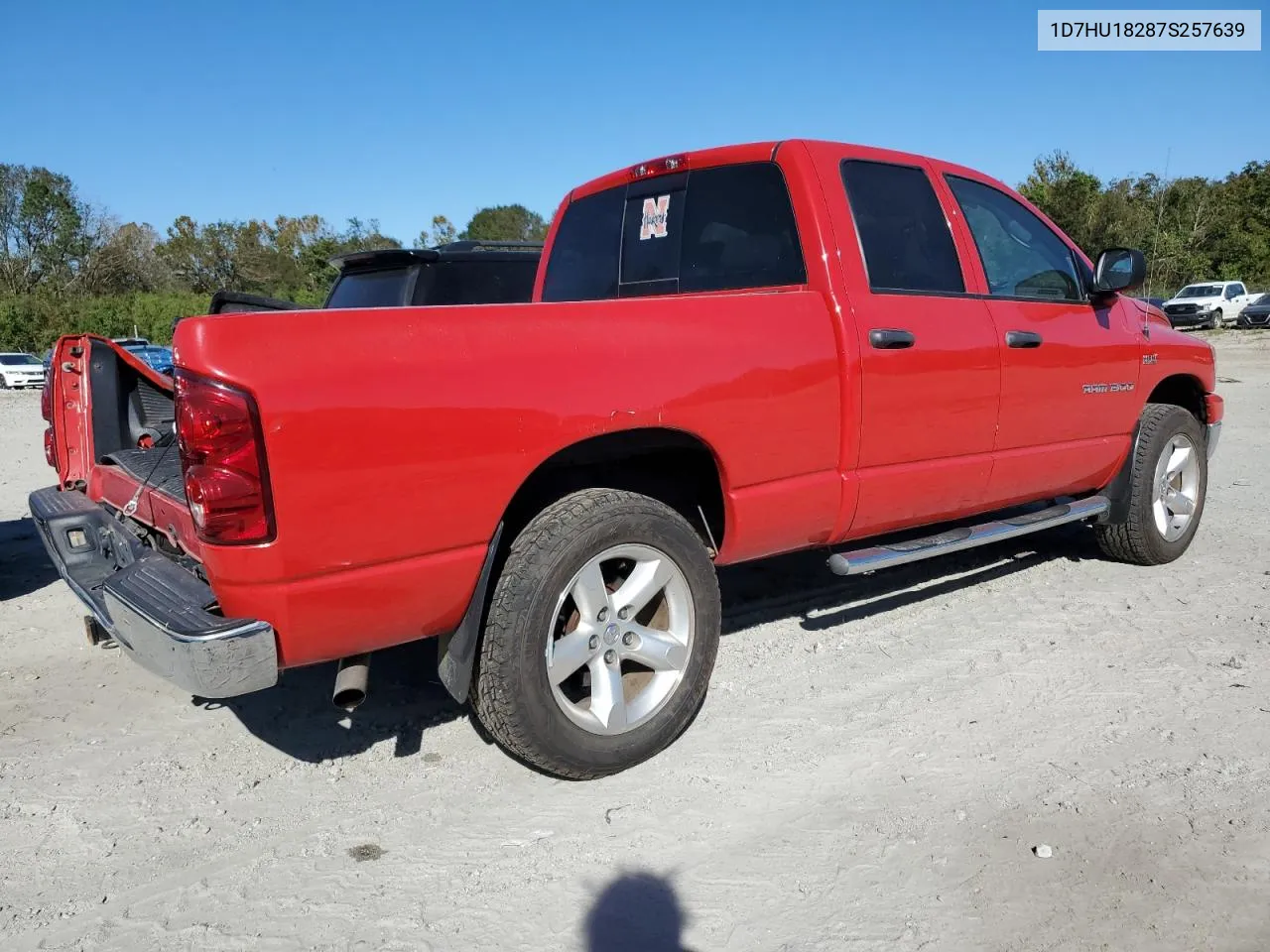 2007 Dodge Ram 1500 St VIN: 1D7HU18287S257639 Lot: 76090734