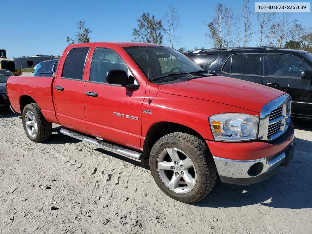 2007 Dodge Ram 1500 St VIN: 1D7HU18287S257639 Lot: 76090734