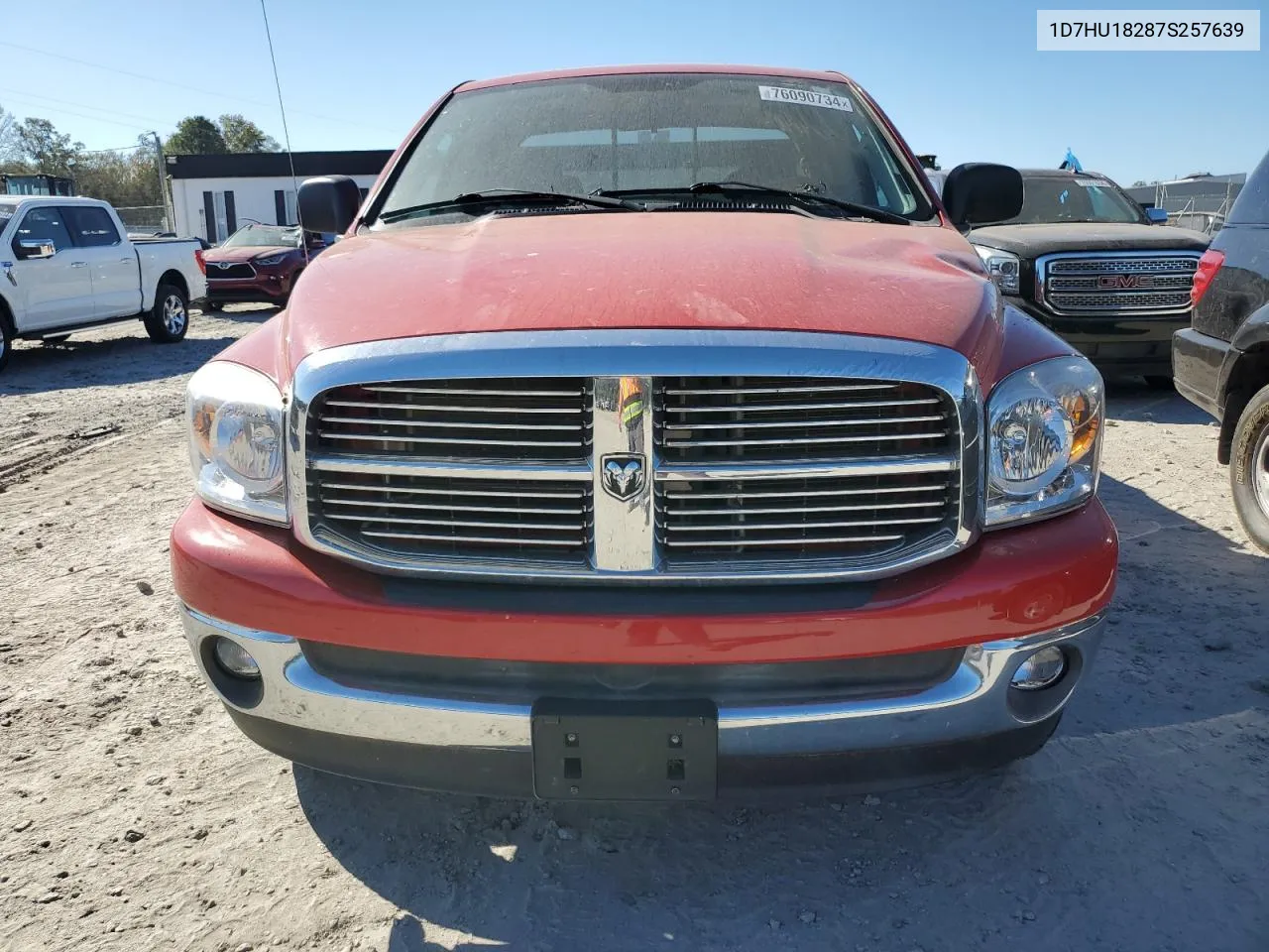 2007 Dodge Ram 1500 St VIN: 1D7HU18287S257639 Lot: 76090734