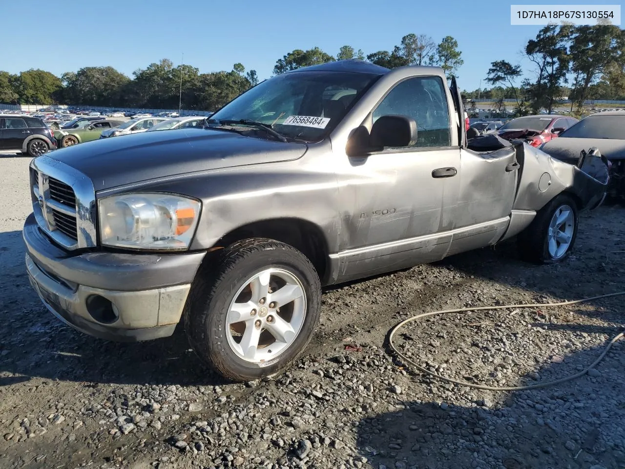 2007 Dodge Ram 1500 St VIN: 1D7HA18P67S130554 Lot: 76568484