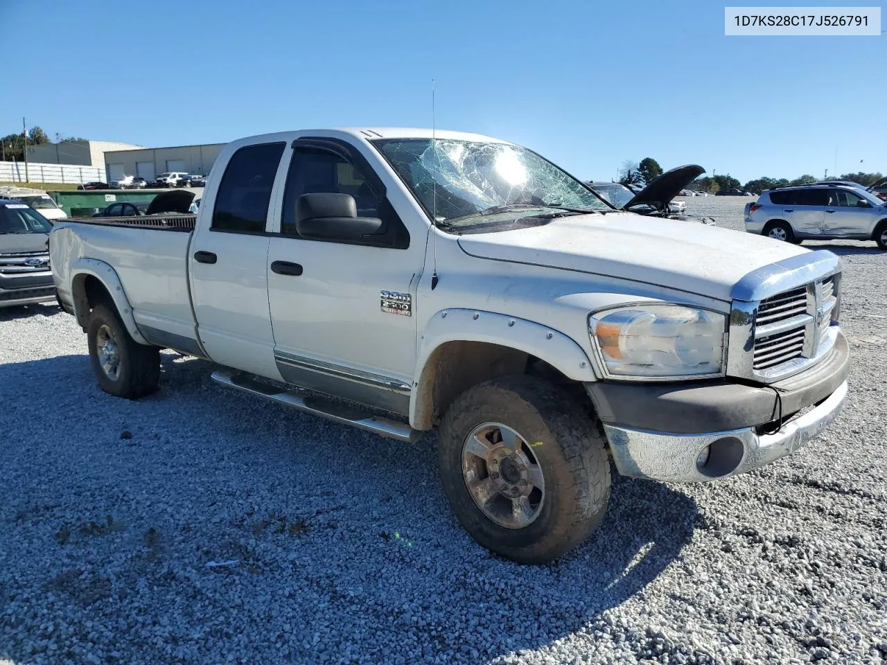 2007 Dodge Ram 2500 St VIN: 1D7KS28C17J526791 Lot: 76578024