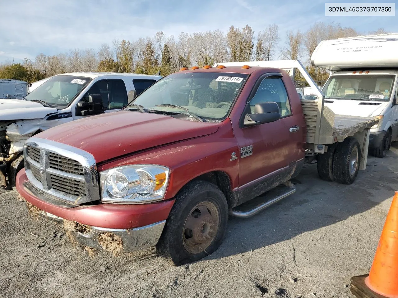 2007 Dodge Ram 3500 Slt VIN: 3D7ML46C37G707350 Lot: 76708114