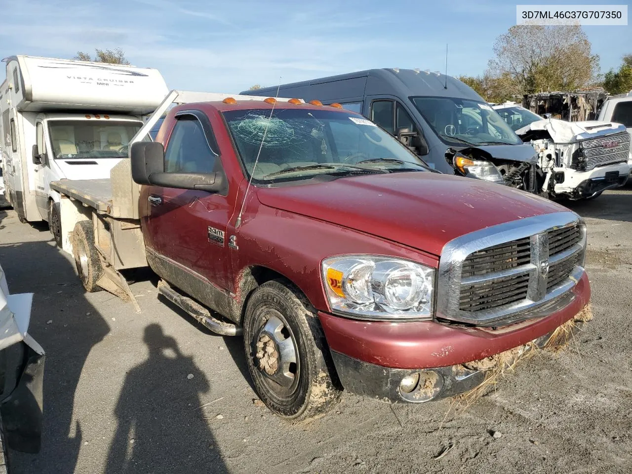 2007 Dodge Ram 3500 Slt VIN: 3D7ML46C37G707350 Lot: 76708114