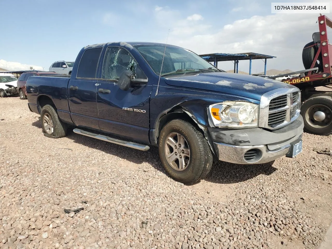 2007 Dodge Ram 1500 St VIN: 1D7HA18N37J548414 Lot: 76904424