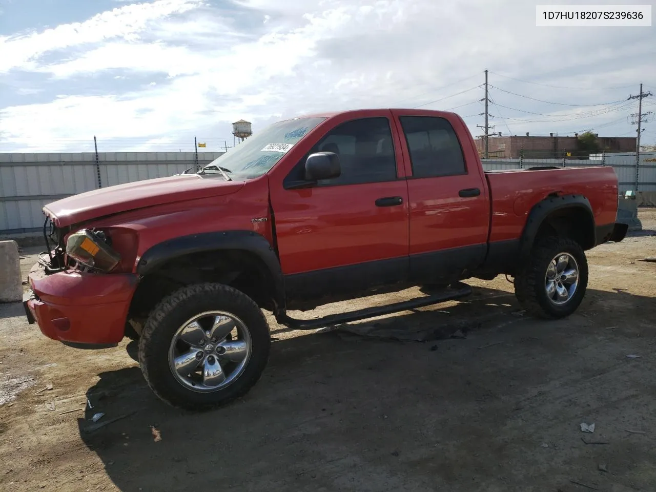 2007 Dodge Ram 1500 St VIN: 1D7HU18207S239636 Lot: 76921934