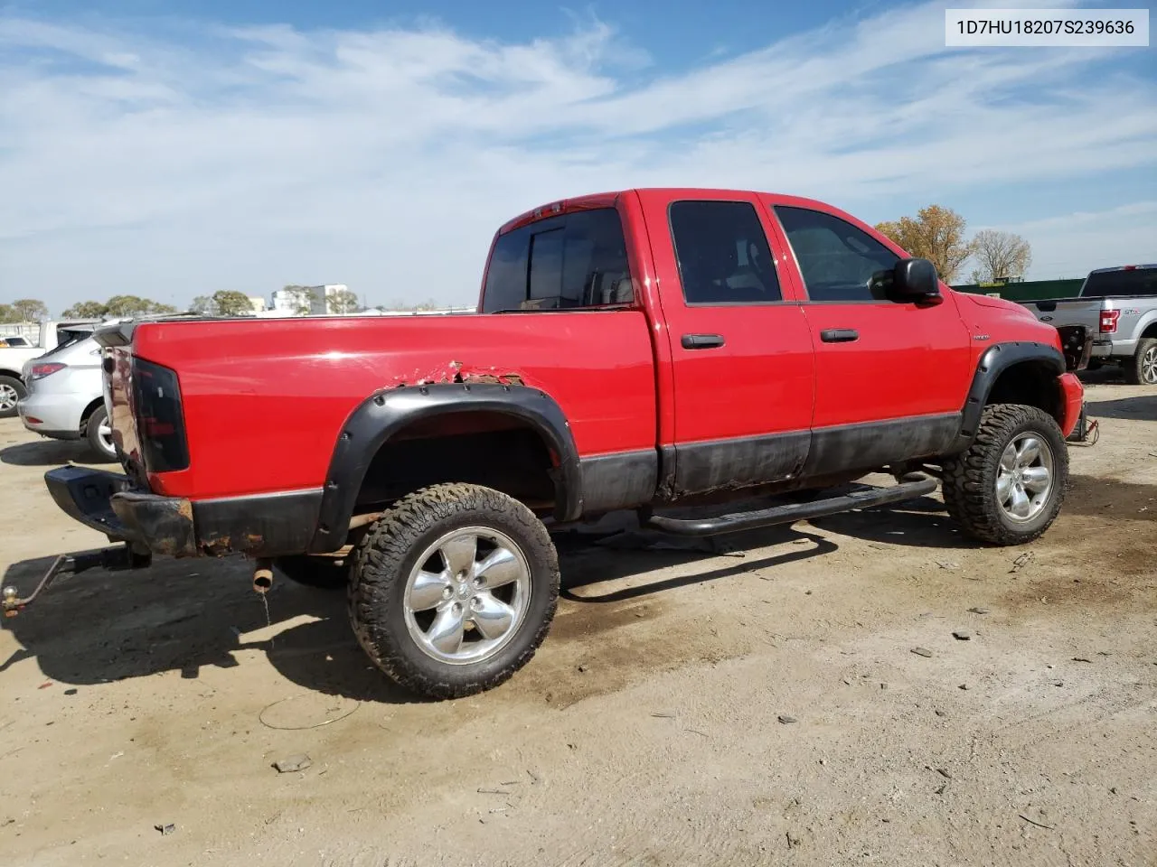 2007 Dodge Ram 1500 St VIN: 1D7HU18207S239636 Lot: 76921934