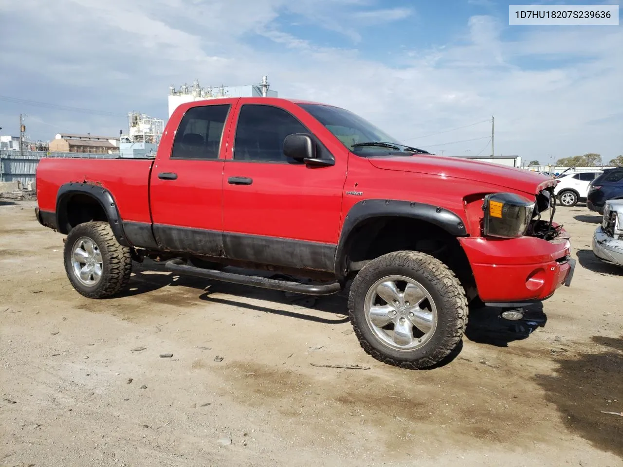 2007 Dodge Ram 1500 St VIN: 1D7HU18207S239636 Lot: 76921934