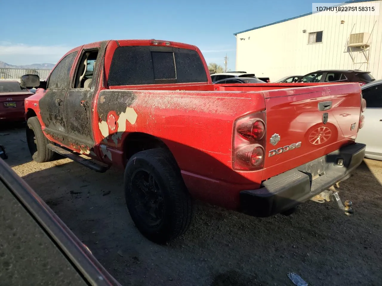 2007 Dodge Ram 1500 St VIN: 1D7HU18227S158315 Lot: 76982784