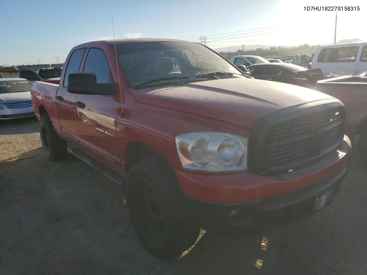 2007 Dodge Ram 1500 St VIN: 1D7HU18227S158315 Lot: 76982784