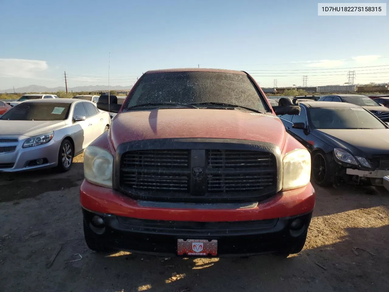 2007 Dodge Ram 1500 St VIN: 1D7HU18227S158315 Lot: 76982784