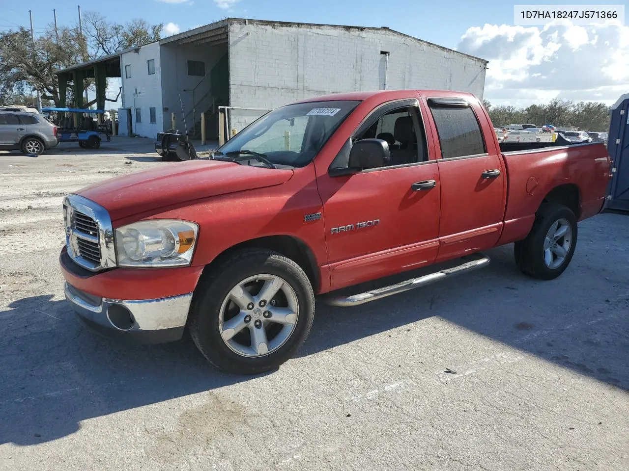 2007 Dodge Ram 1500 St VIN: 1D7HA18247J571366 Lot: 77037314