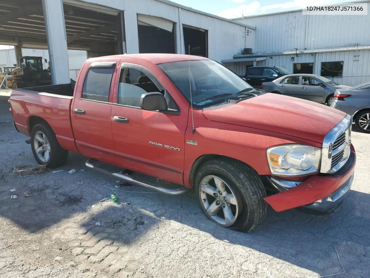 2007 Dodge Ram 1500 St VIN: 1D7HA18247J571366 Lot: 77037314