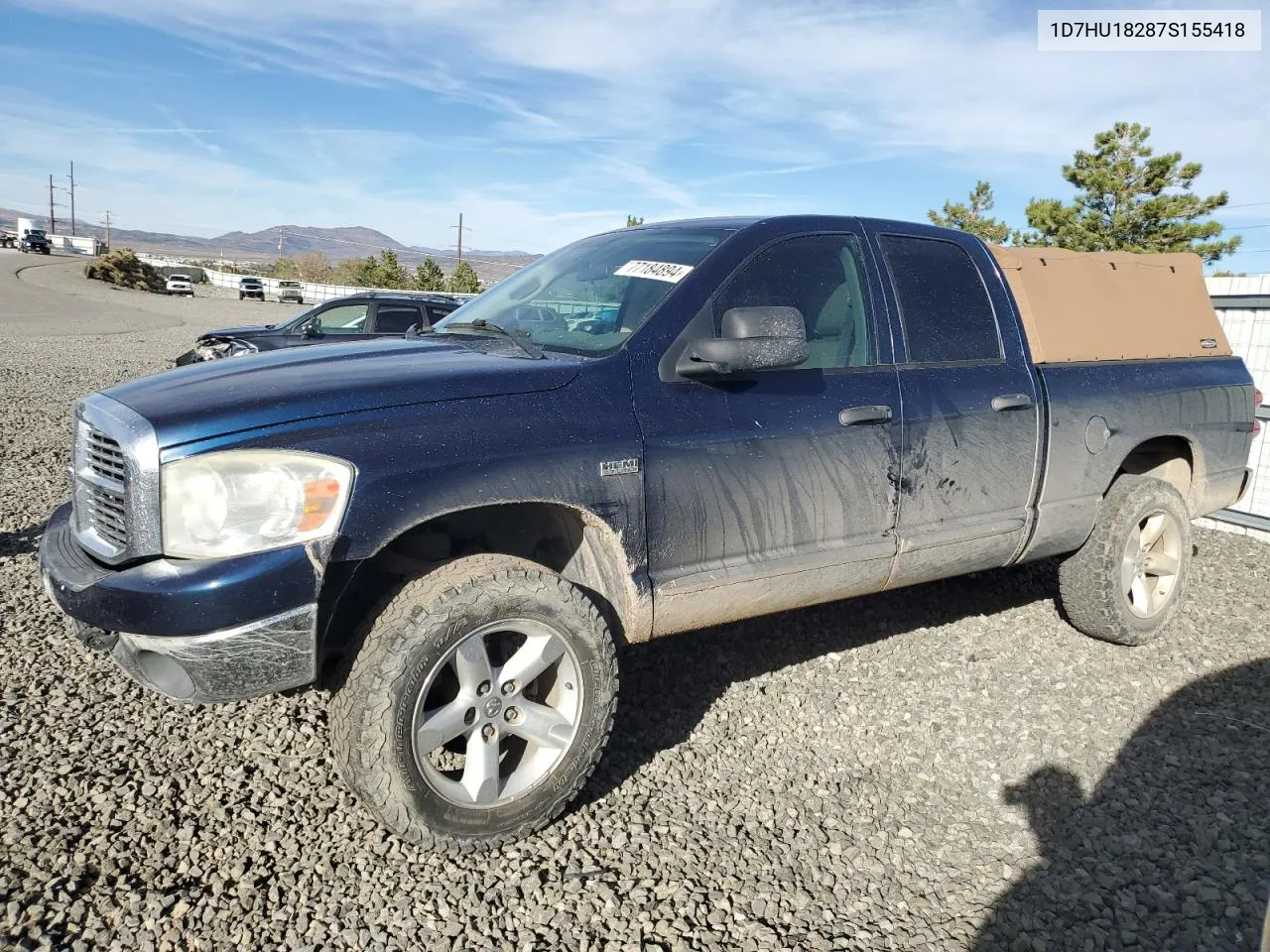 1D7HU18287S155418 2007 Dodge Ram 1500 St