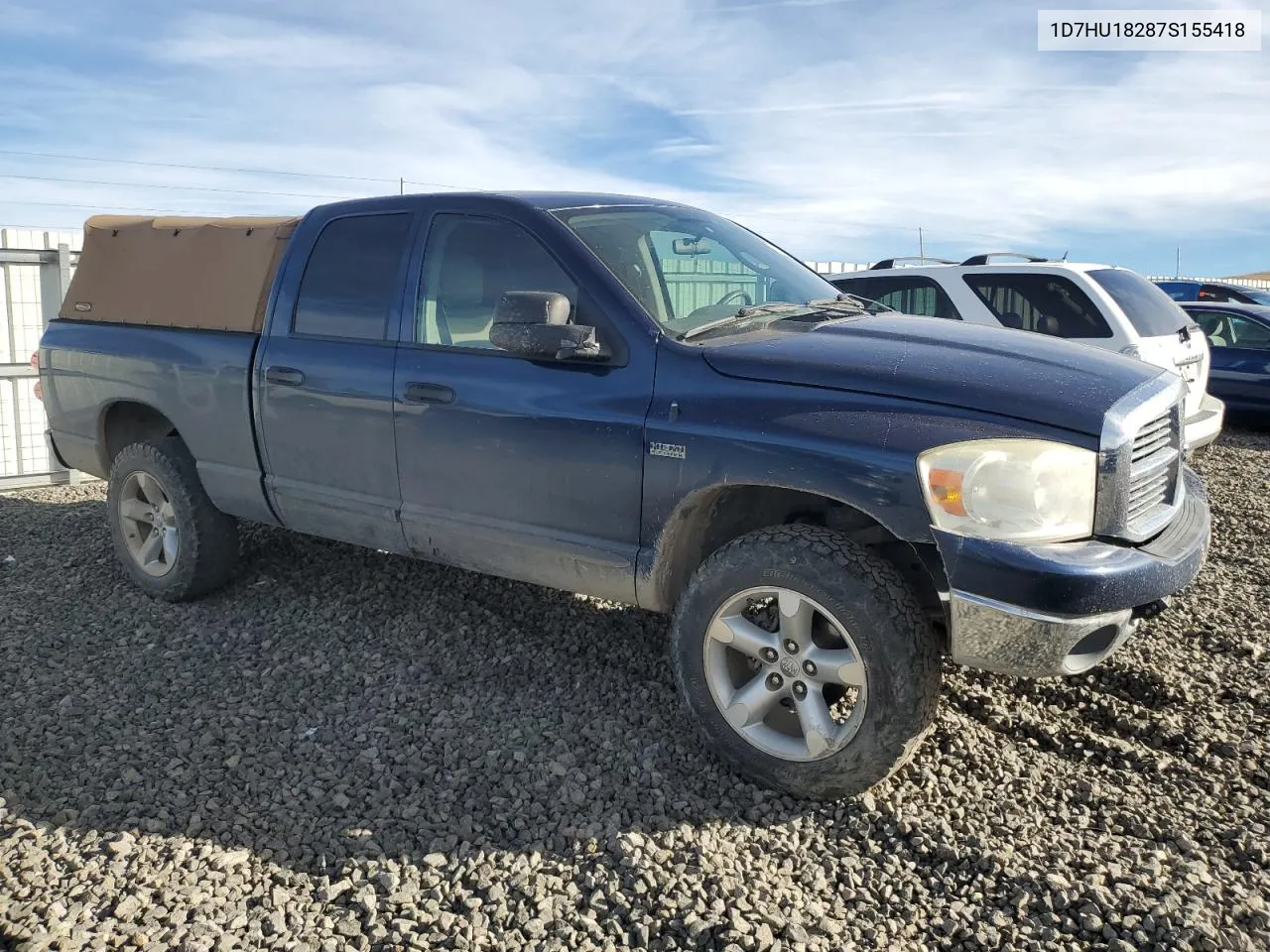 2007 Dodge Ram 1500 St VIN: 1D7HU18287S155418 Lot: 77184894