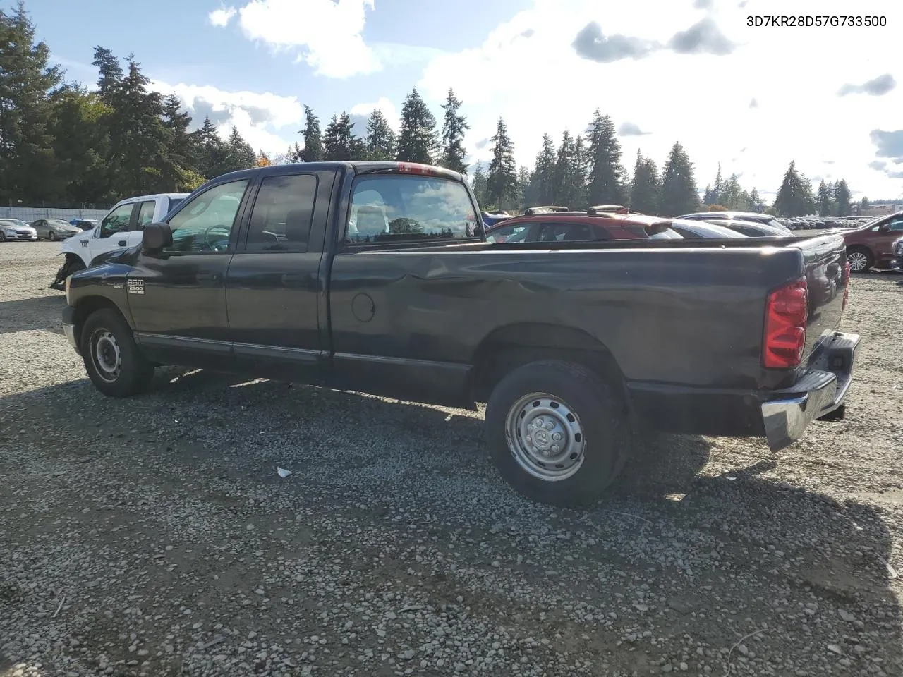 2007 Dodge Ram 2500 St VIN: 3D7KR28D57G733500 Lot: 77186064