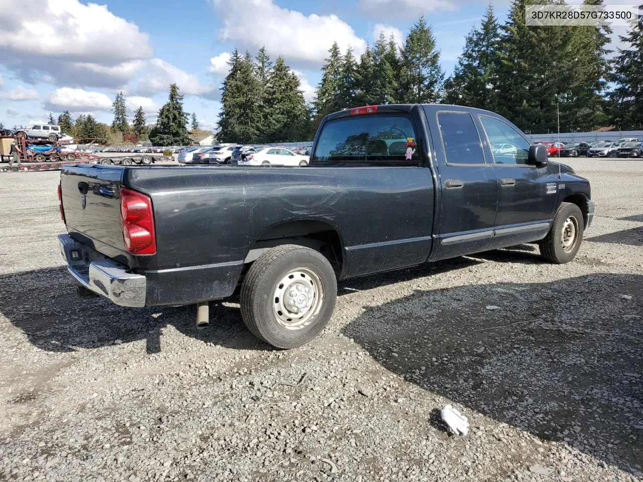 2007 Dodge Ram 2500 St VIN: 3D7KR28D57G733500 Lot: 77186064