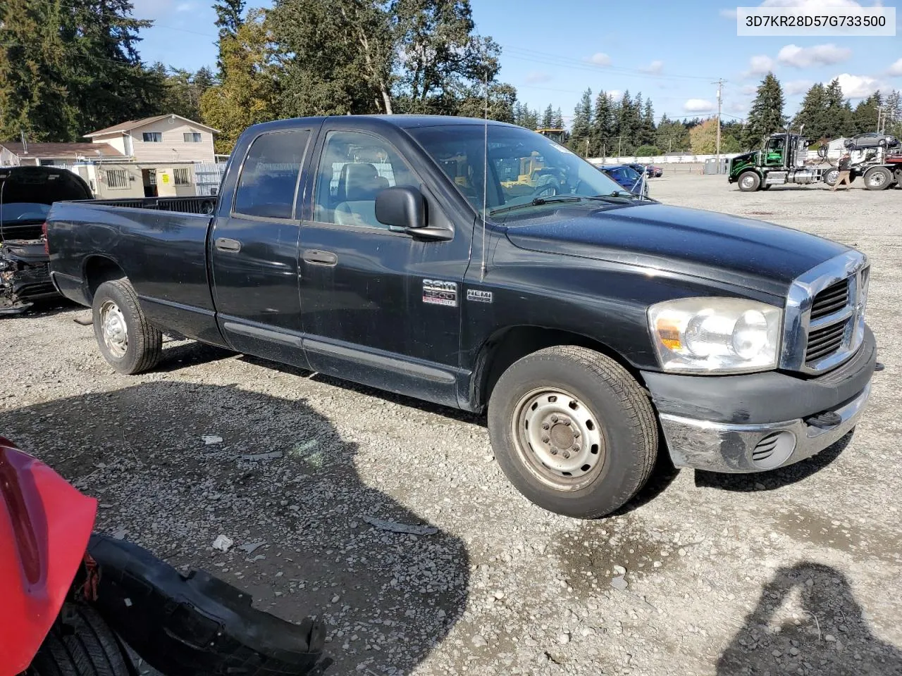 2007 Dodge Ram 2500 St VIN: 3D7KR28D57G733500 Lot: 77186064