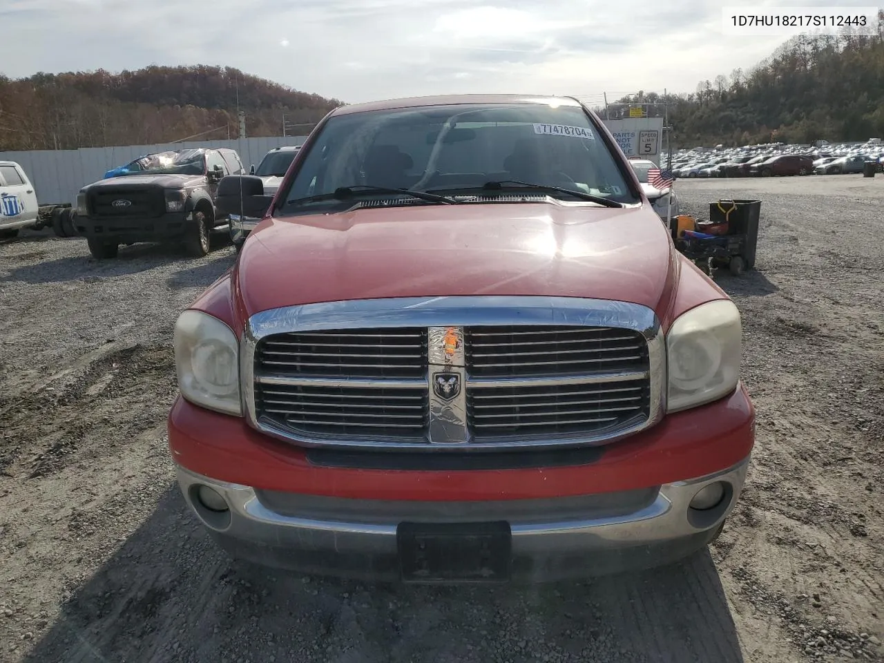 2007 Dodge Ram 1500 St VIN: 1D7HU18217S112443 Lot: 77478704