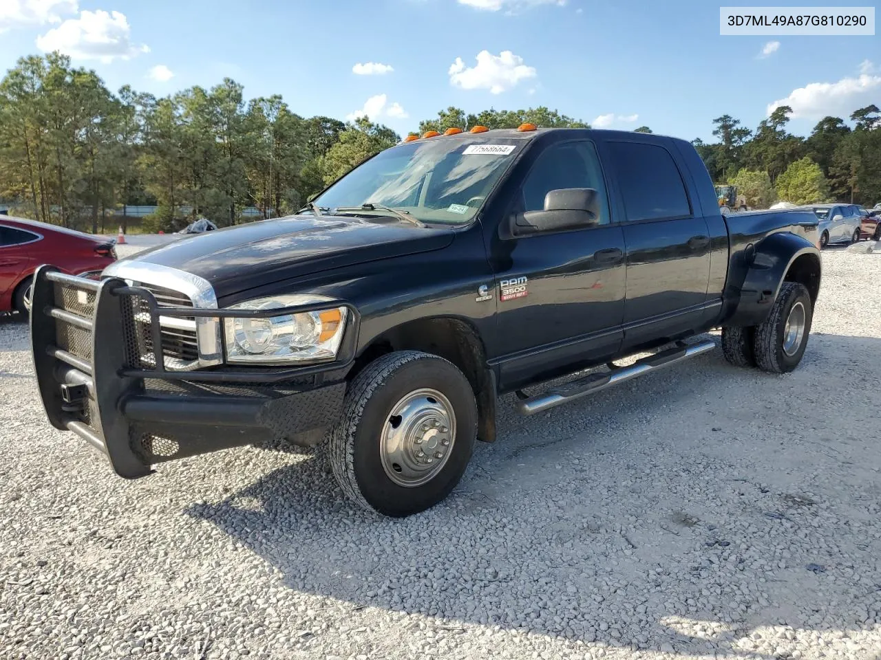 2007 Dodge Ram 3500 VIN: 3D7ML49A87G810290 Lot: 77568664