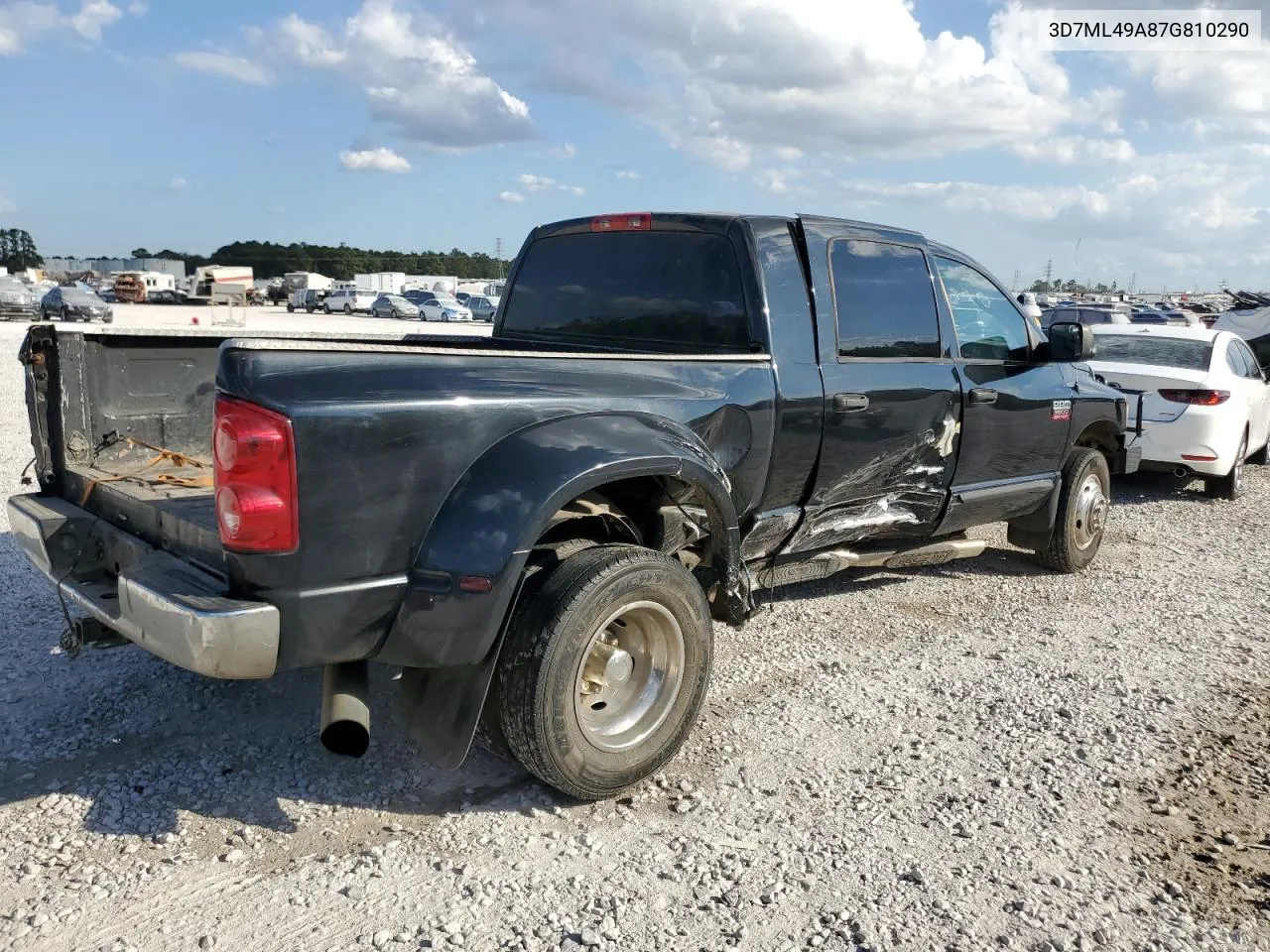 2007 Dodge Ram 3500 VIN: 3D7ML49A87G810290 Lot: 77568664