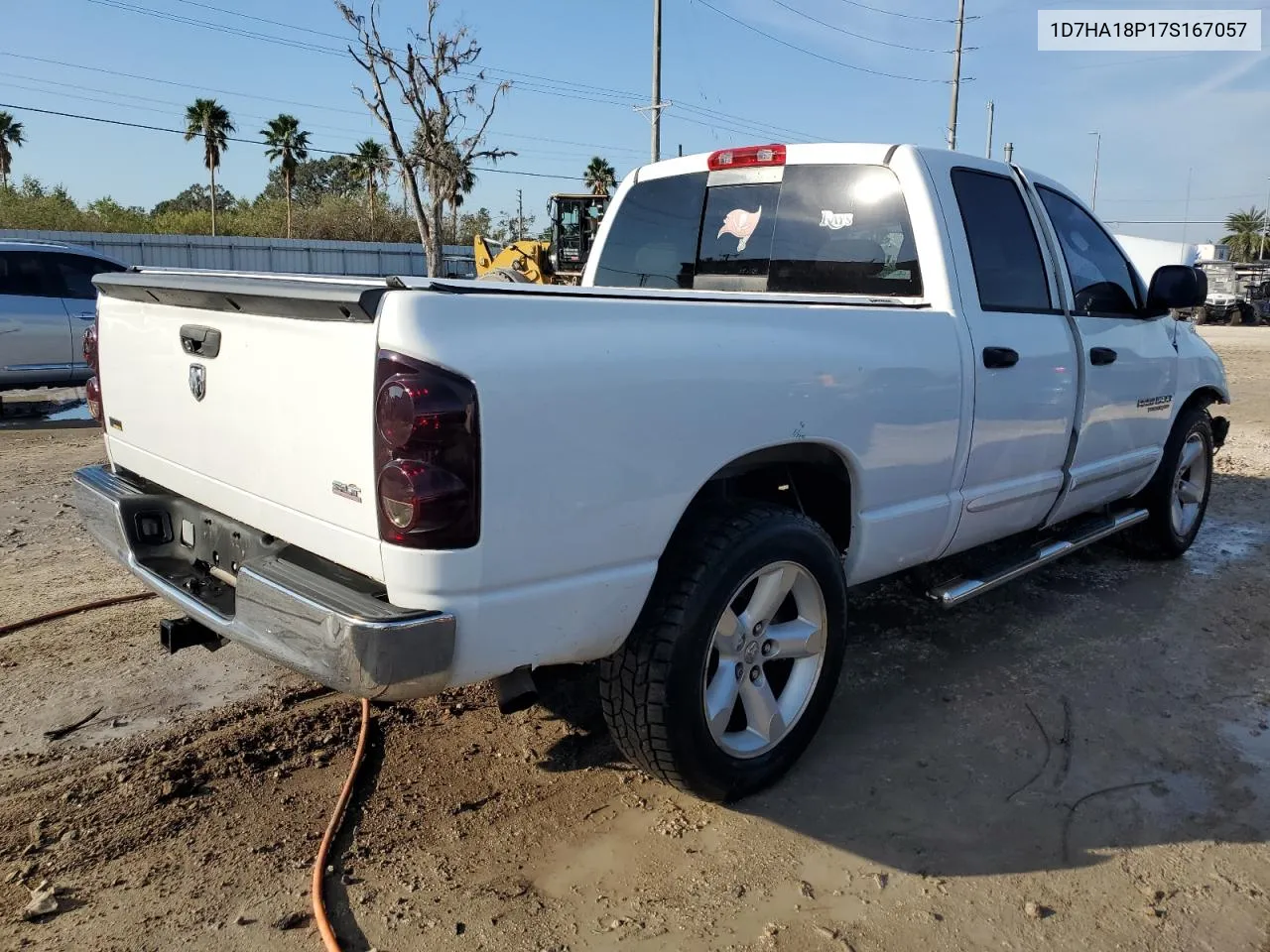 2007 Dodge Ram 1500 St VIN: 1D7HA18P17S167057 Lot: 77621234