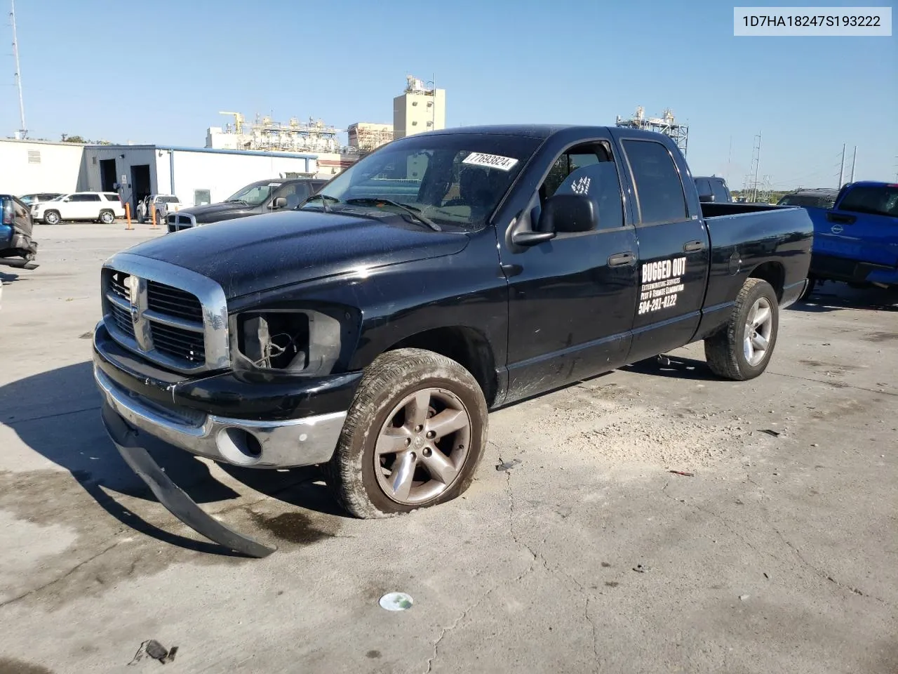 2007 Dodge Ram 1500 St VIN: 1D7HA18247S193222 Lot: 77693824