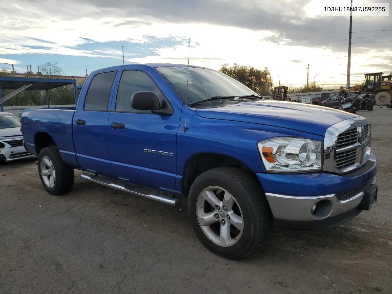 2007 Dodge Ram 1500 St VIN: 1D3HU18N87J592255 Lot: 77710564