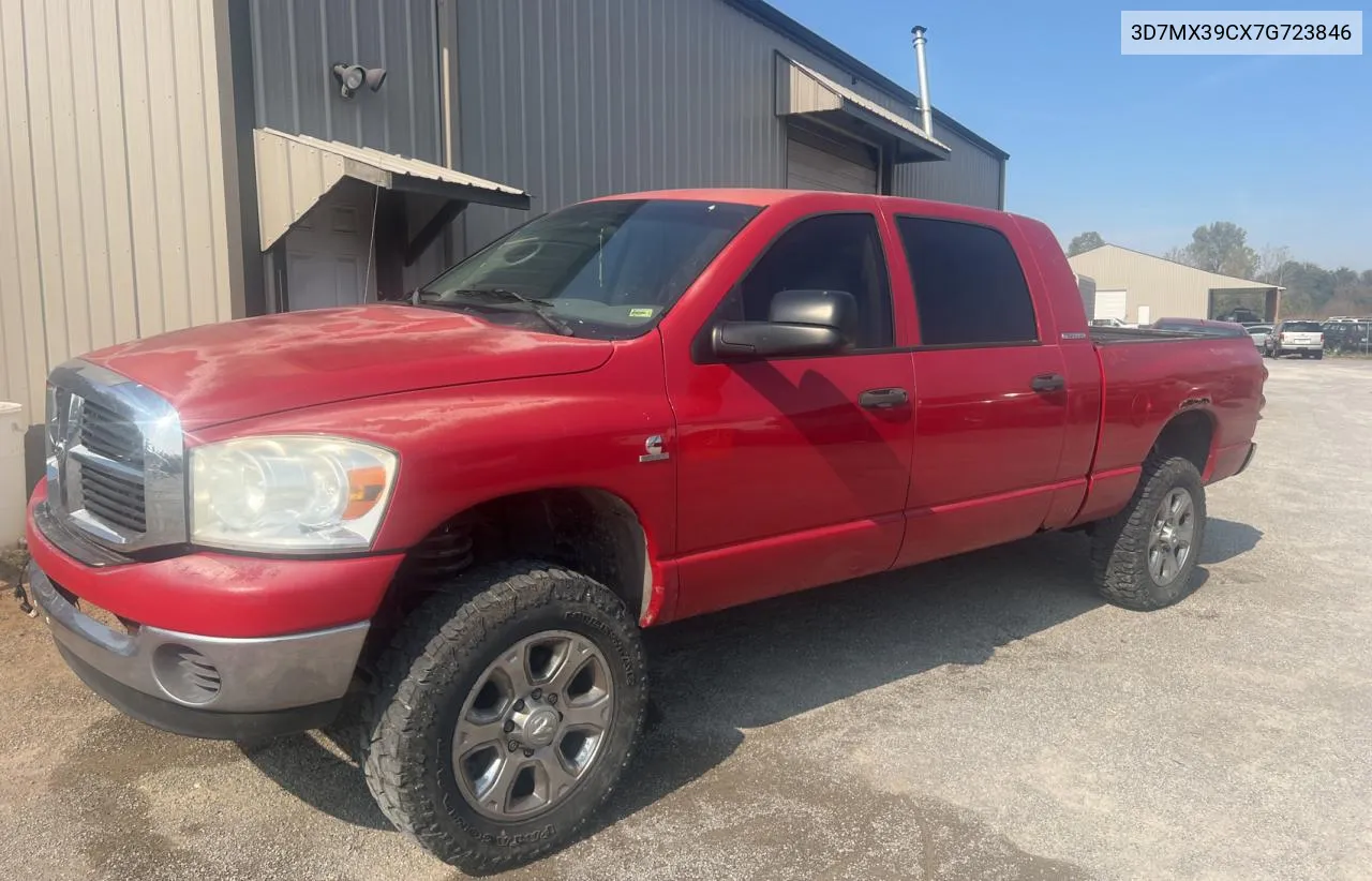 2007 Dodge Ram 3500 VIN: 3D7MX39CX7G723846 Lot: 77831144