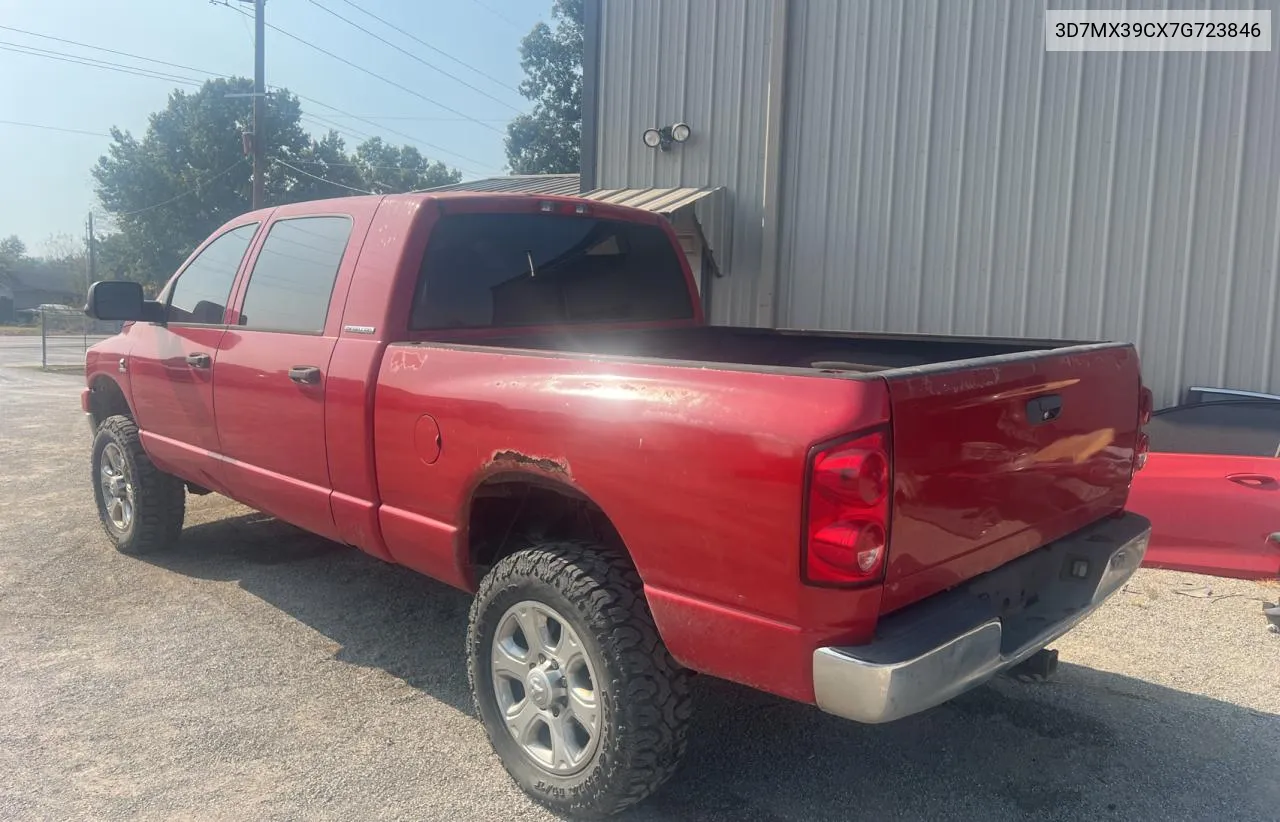 2007 Dodge Ram 3500 VIN: 3D7MX39CX7G723846 Lot: 77831144