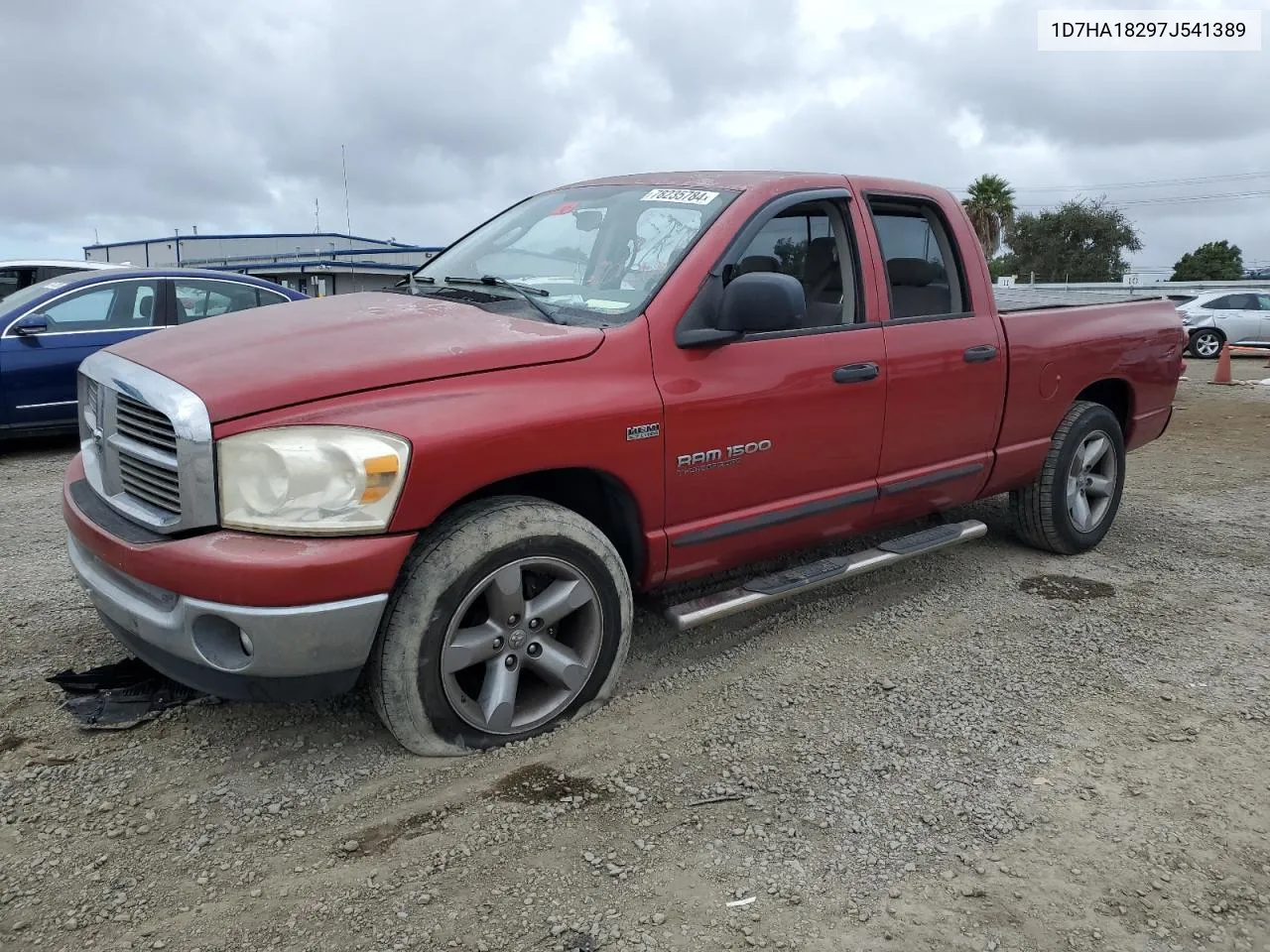 2007 Dodge Ram 1500 St VIN: 1D7HA18297J541389 Lot: 78235784