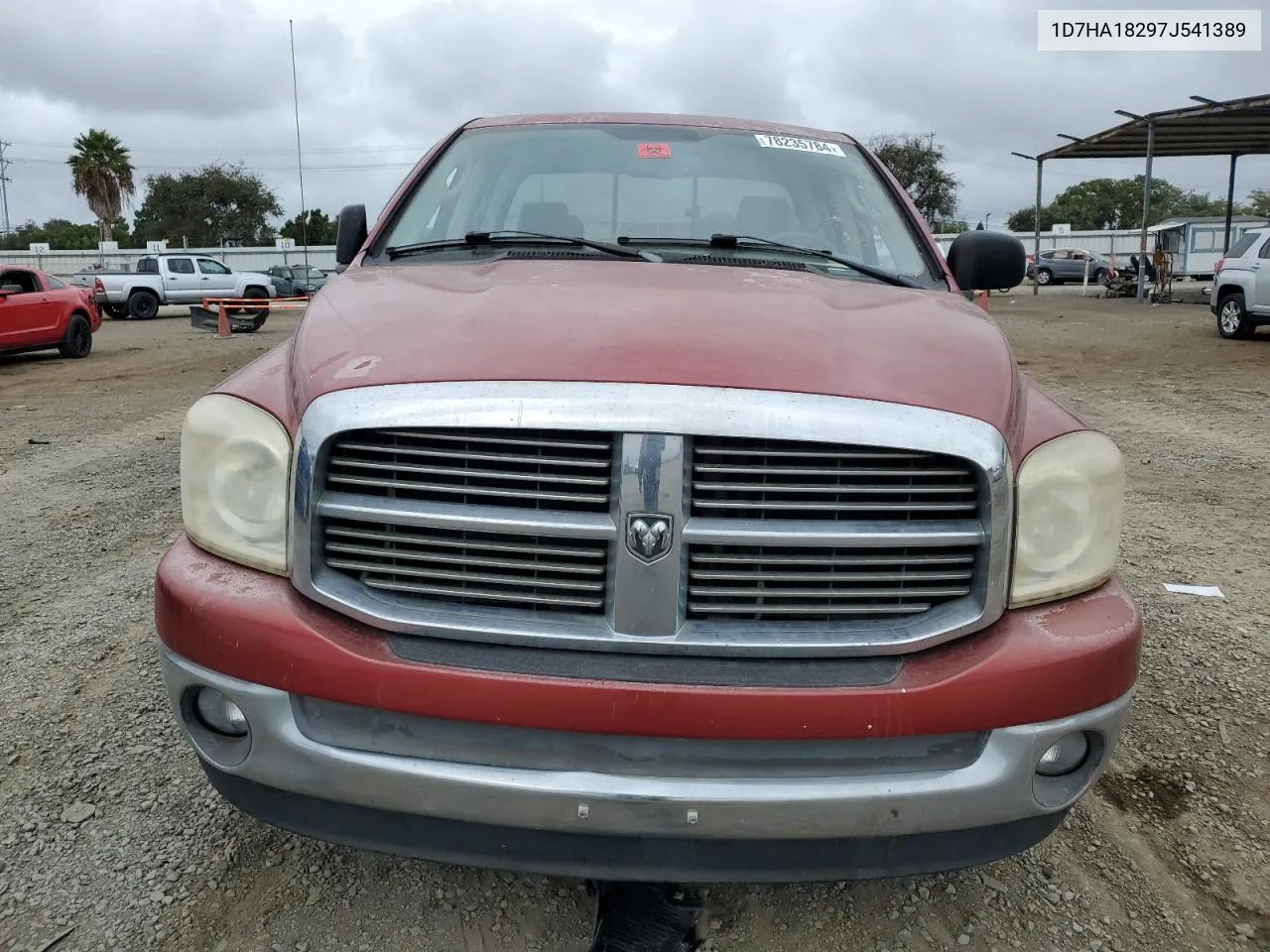 2007 Dodge Ram 1500 St VIN: 1D7HA18297J541389 Lot: 78235784