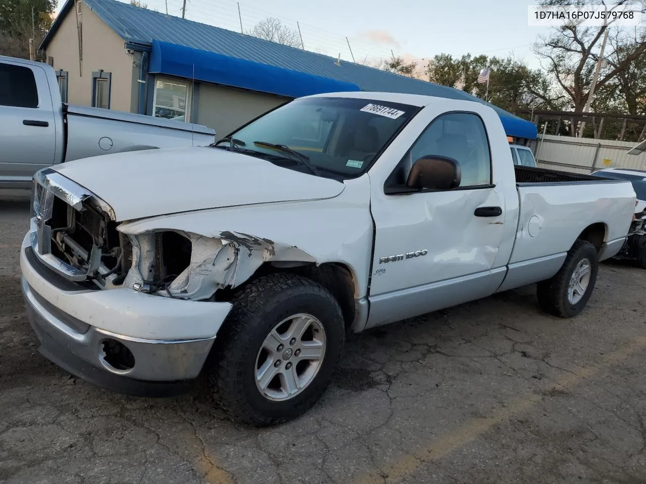 2007 Dodge Ram 1500 St VIN: 1D7HA16P07J579768 Lot: 78691744