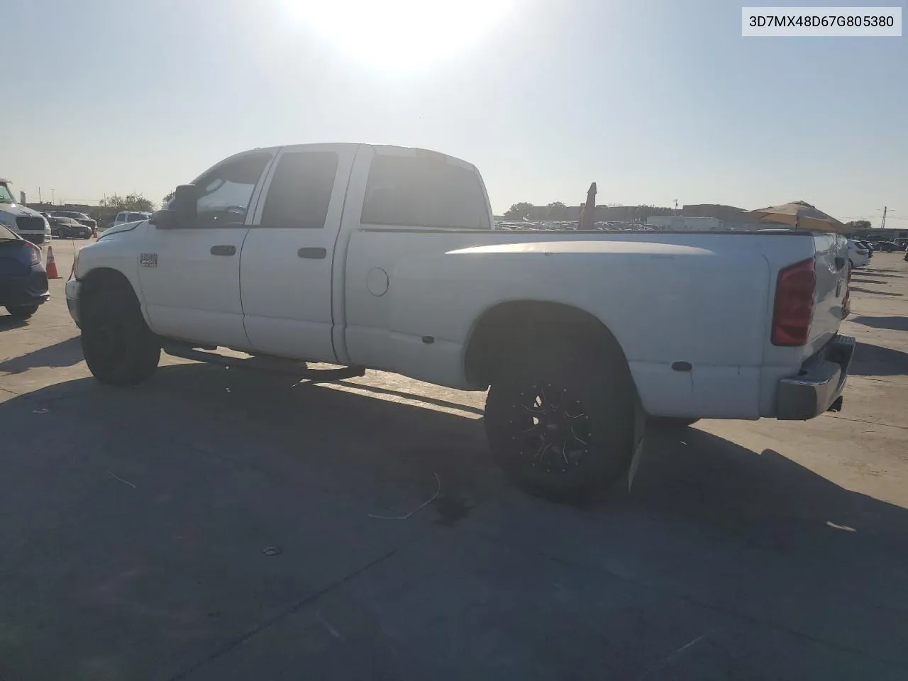 2007 Dodge Ram 3500 St VIN: 3D7MX48D67G805380 Lot: 79072934