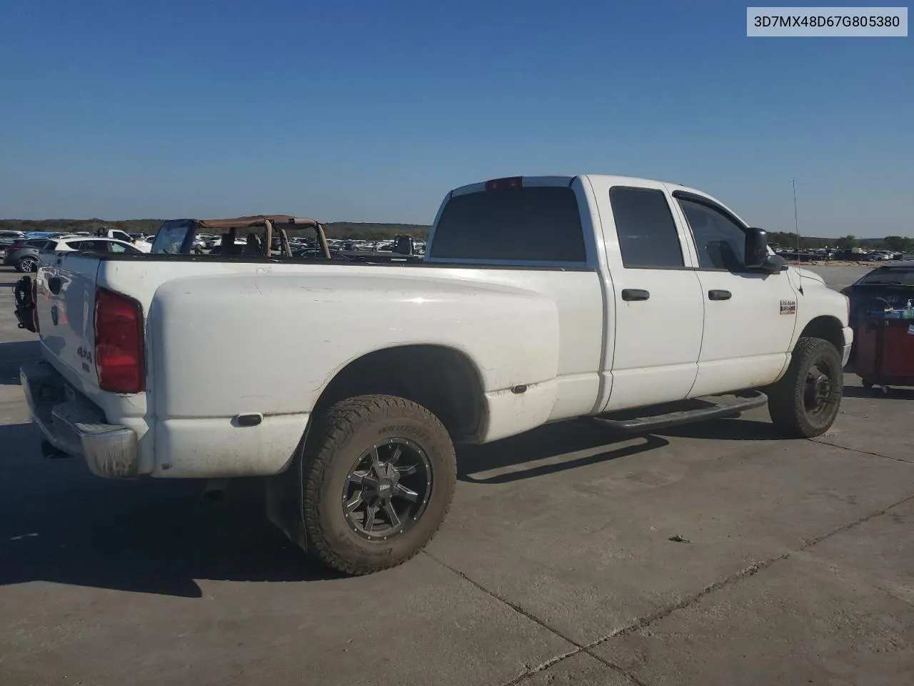 2007 Dodge Ram 3500 St VIN: 3D7MX48D67G805380 Lot: 79072934