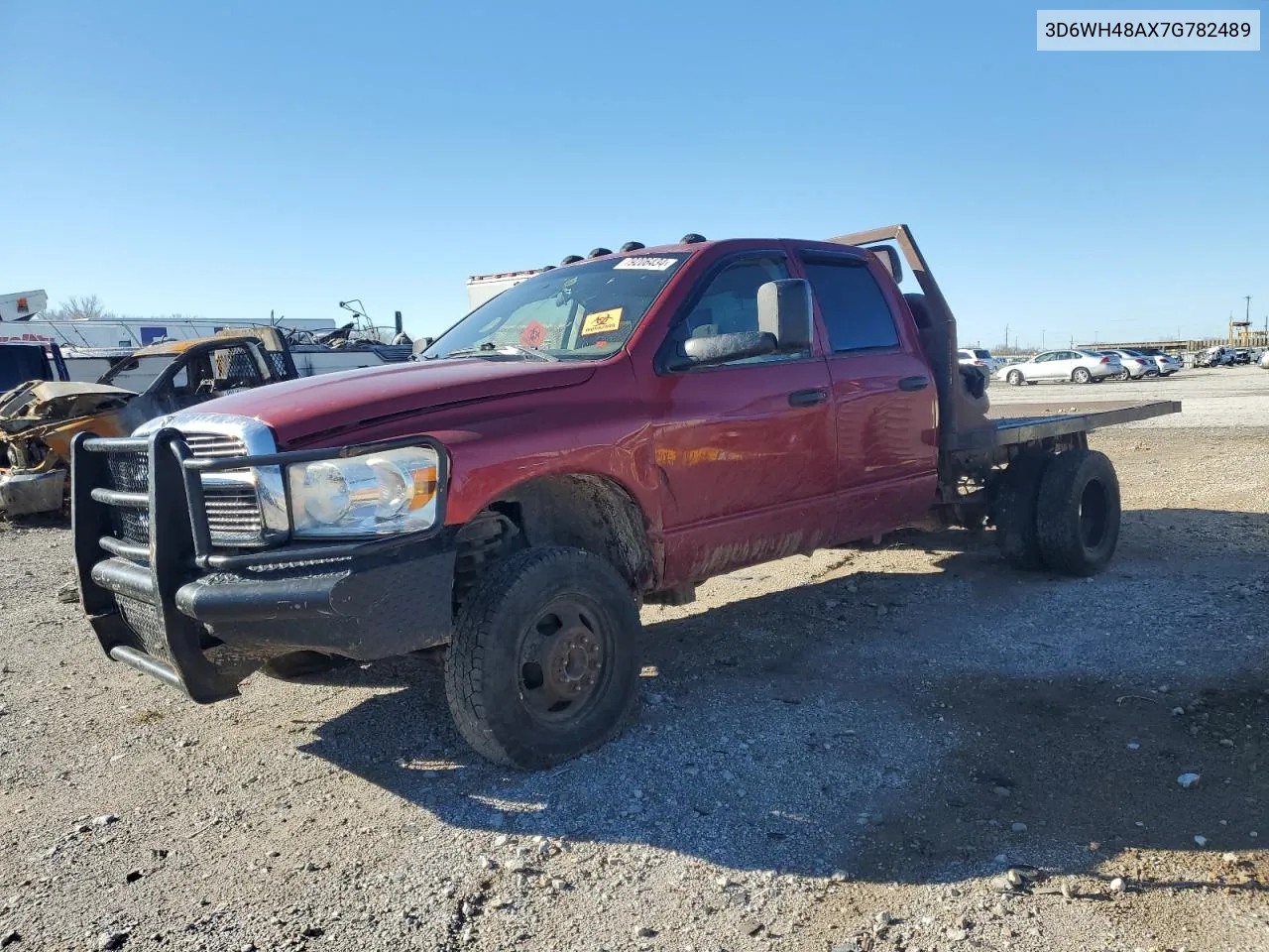 2007 Dodge Ram 3500 St VIN: 3D6WH48AX7G782489 Lot: 79206434