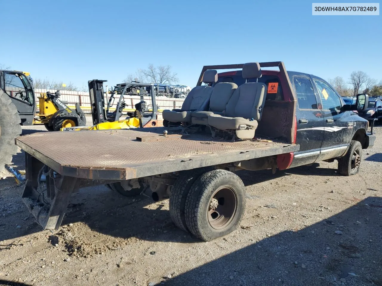 2007 Dodge Ram 3500 St VIN: 3D6WH48AX7G782489 Lot: 79206434