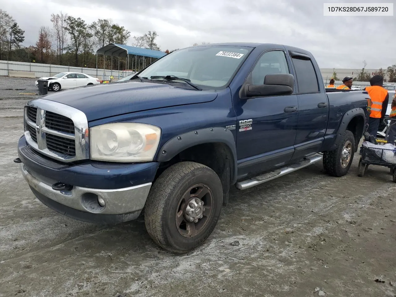 2007 Dodge Ram 2500 St VIN: 1D7KS28D67J589720 Lot: 79232384