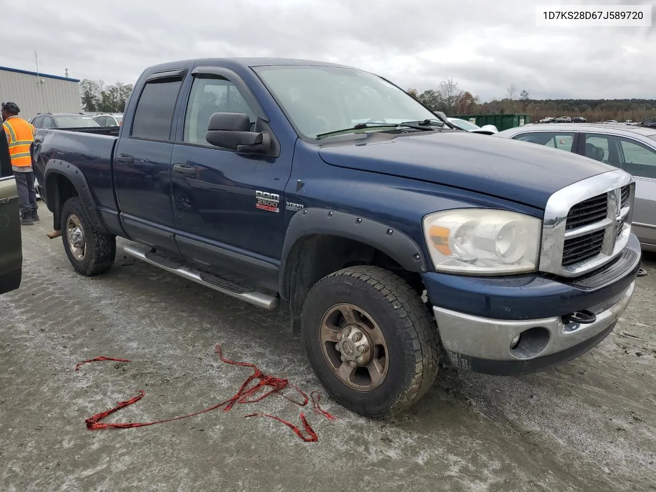 2007 Dodge Ram 2500 St VIN: 1D7KS28D67J589720 Lot: 79232384