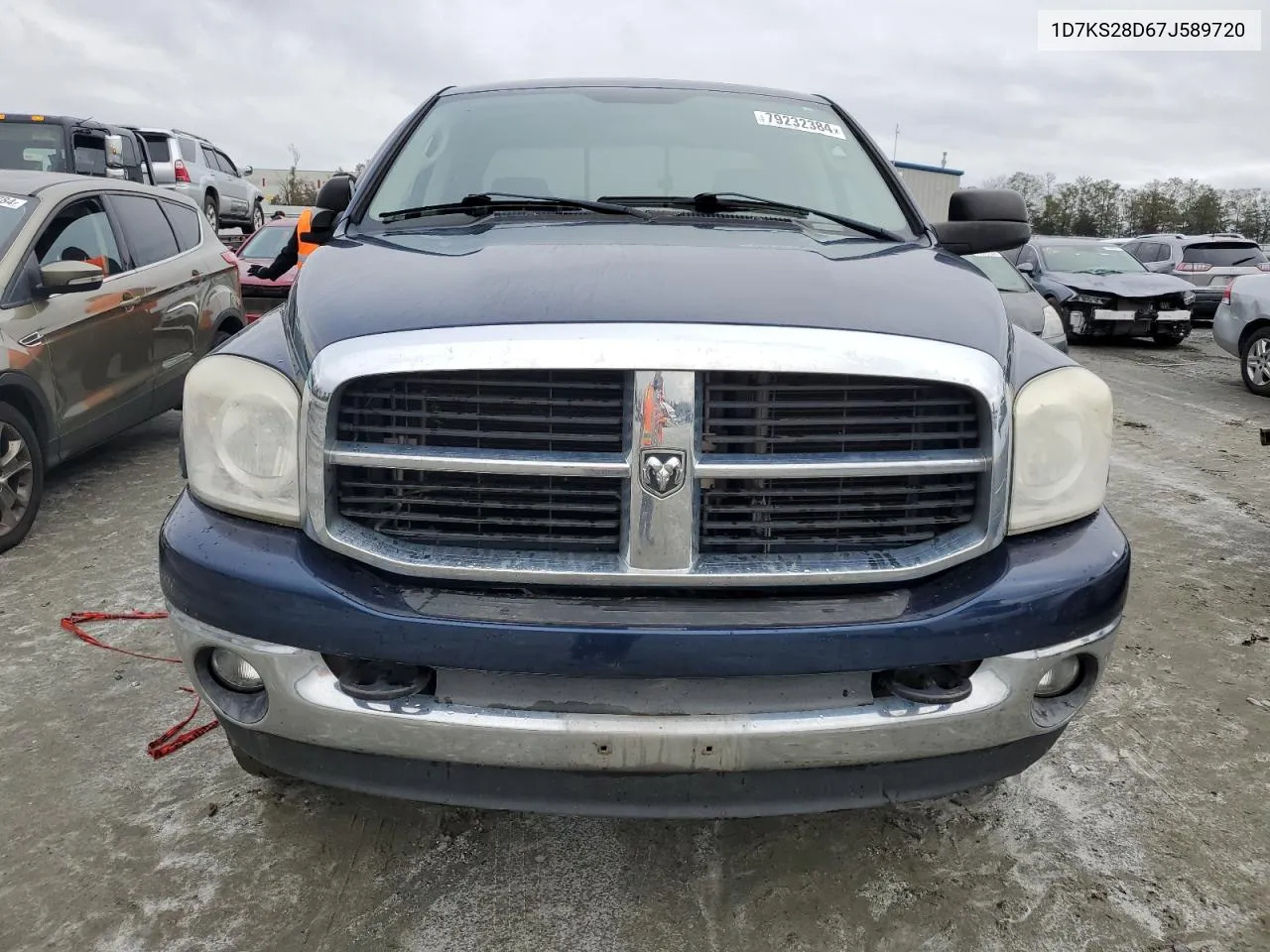 2007 Dodge Ram 2500 St VIN: 1D7KS28D67J589720 Lot: 79232384