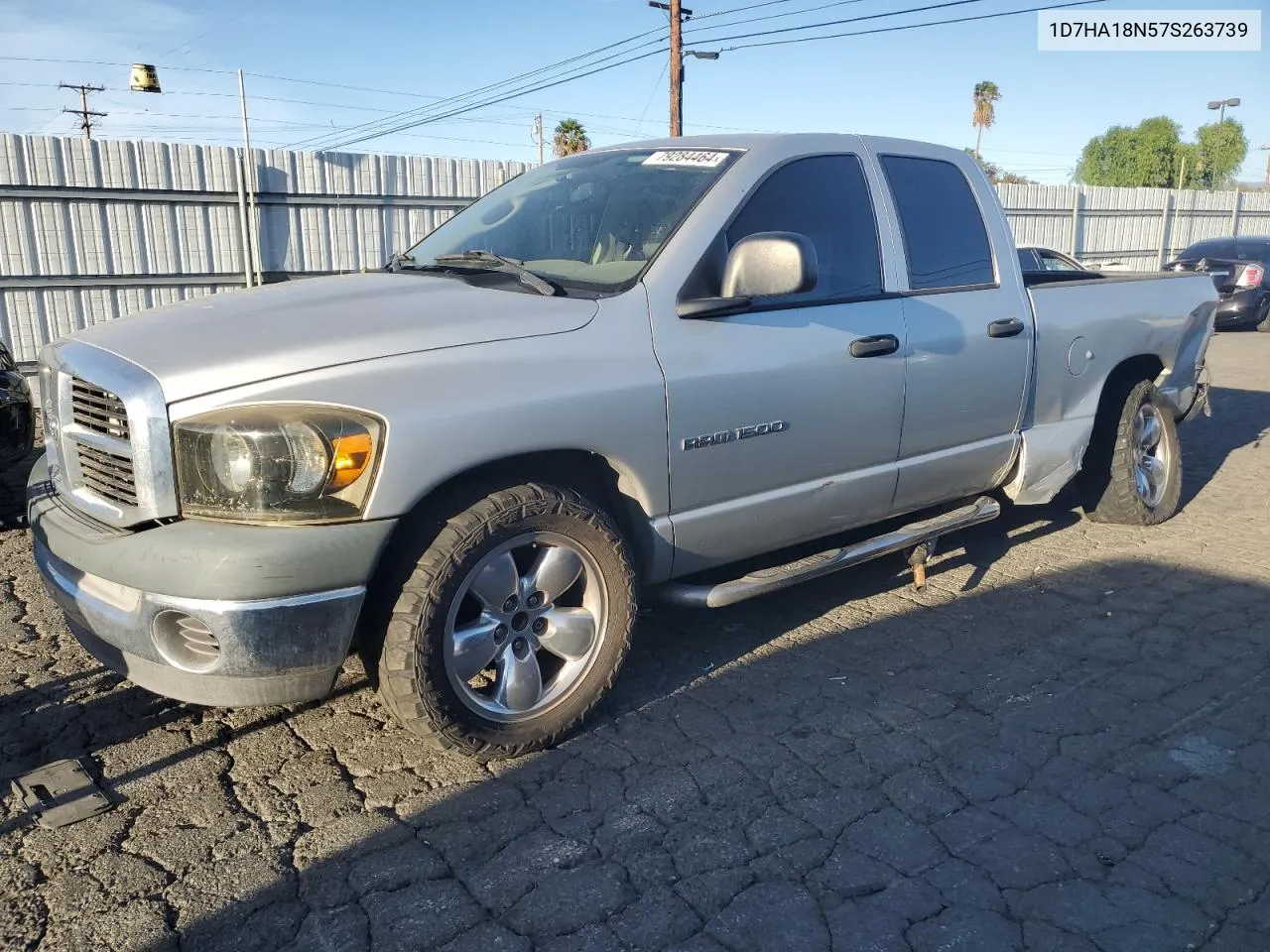 2007 Dodge Ram 1500 St VIN: 1D7HA18N57S263739 Lot: 79284464