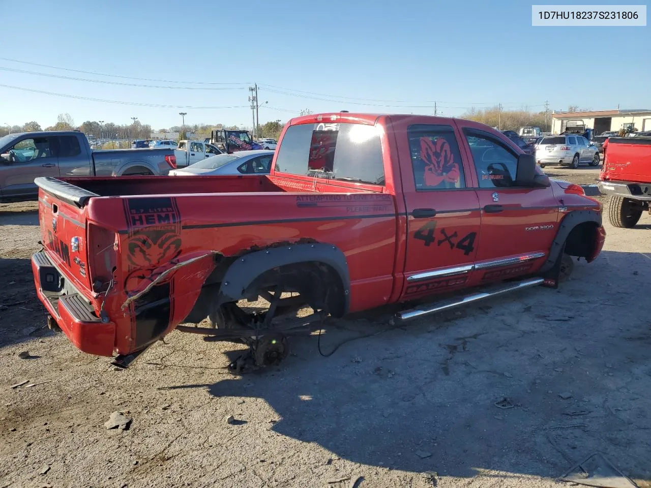 2007 Dodge Ram 1500 St VIN: 1D7HU18237S231806 Lot: 79655054