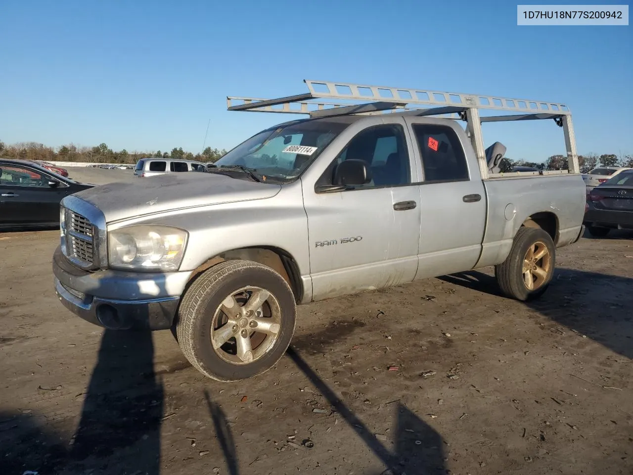 2007 Dodge Ram 1500 St VIN: 1D7HU18N77S200942 Lot: 80061114