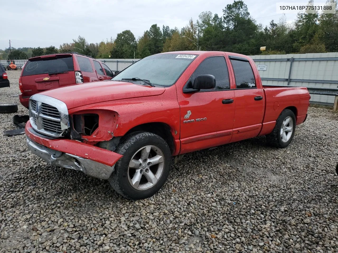 2007 Dodge Ram 1500 St VIN: 1D7HA18P77S131888 Lot: 80204354